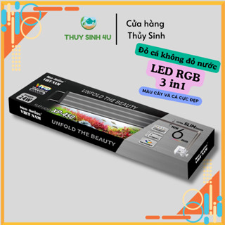 Đèn thủy sinh Neo Helios Flat XP Series Solar - RGB 3 in 1 đỏ cá không đỏ nước