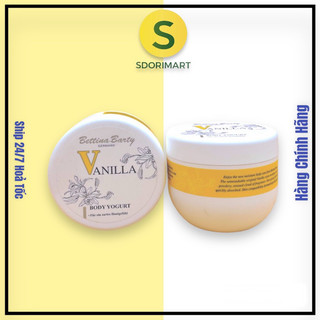 [1 Thùng ] 6 Kem Dưỡng thể Bettina Vanilla Yogurt Đức