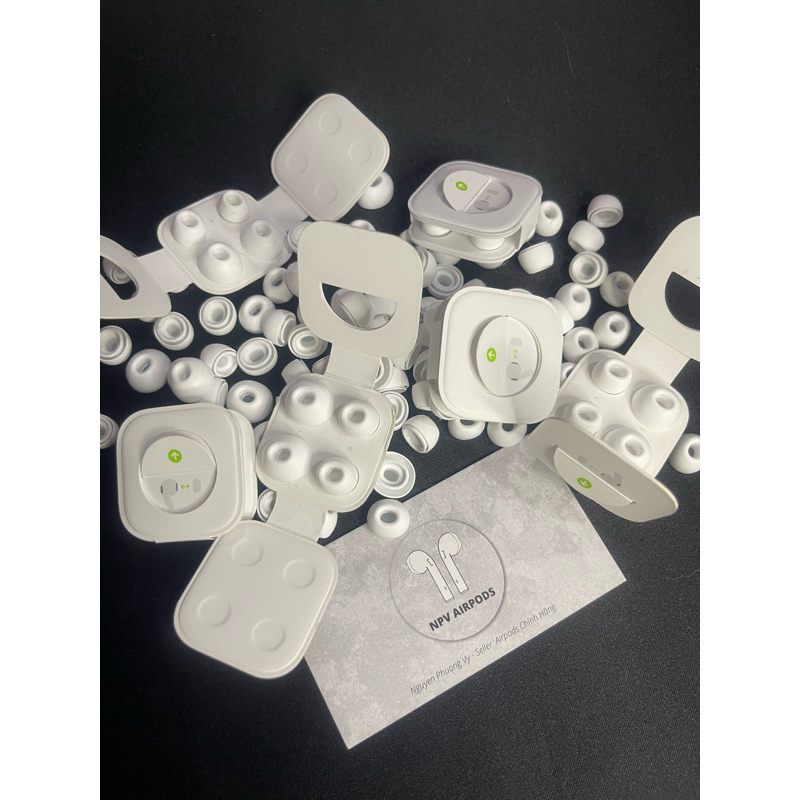 Núm cao su thay thế , nút bọc tai nghe ear tips đủ XS S M L đệm tai zin chính hãng