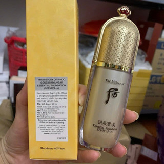 Kem nền đông y Whoo Essential Foundation 40ML