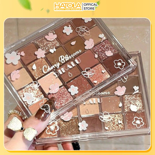  Bảng Phấn Mắt 20 Màu Nhũ Lì Óng Ánh Dikalu Ánh Lấp Lánh Trong Suốt Thiết Kế Siêu Đẹp Hatola 