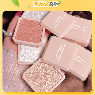 Nhũ bắt sáng phấn highlight 2 tầng lung linh phấn lì hot trend Hatola