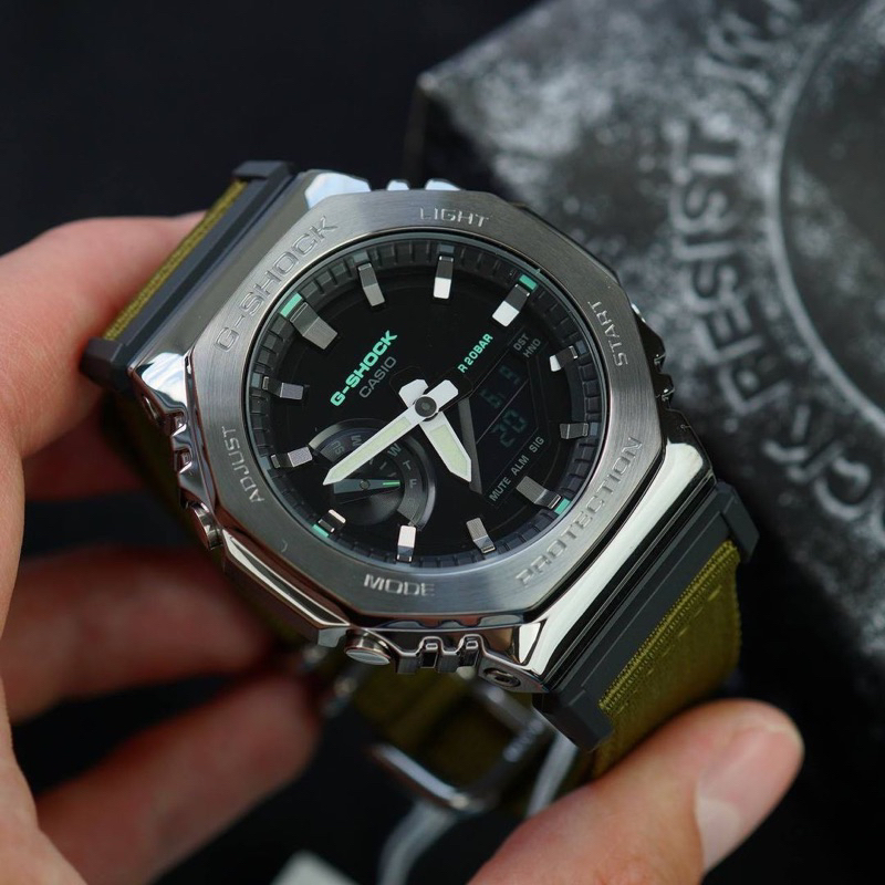 ĐỒNG HỒ NAM CHÍNH HÃNG Casio G-Shock GM-2100CB-3A Utility Metal Quartz