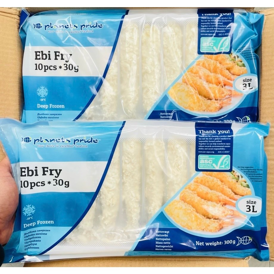Tôm thẻ lăn bột tempura Ebi Fri kiểu Nhật tiện lợi, thơm ngon chuẩn vị nhà hàng [HN giao hỏa tốc] - Ảnh 4