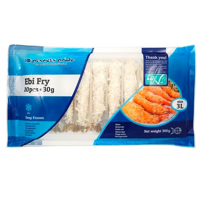 Tôm thẻ lăn bột tempura Ebi Fri kiểu Nhật tiện lợi, thơm ngon chuẩn vị nhà hàng [HN giao hỏa tốc] - Ảnh 3