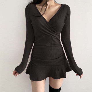 Đầm body nhún đuôi cá đủ size