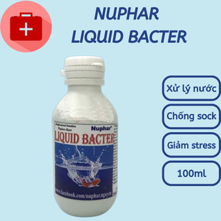 Nuphar liquid bacter dung dịch chống sốc cá và xử lý nước cho hồ cá cảnh