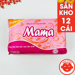 Băng vệ sinh mama cho mẹ sau sinh 12 miếng