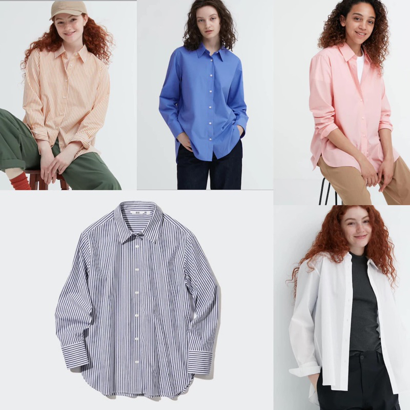 Sơ Mi Cotton Uni/qlo Nhật Bản