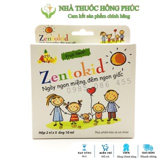 siro ăn ngủ ngon Zentokid - Giúp bé ăn ngon, ngủ ngon, tăng hấp thu