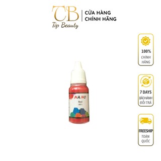 MỰC PHUN XĂM  MÀY MÔI MÍ NANO RED ( đỏ tươi )