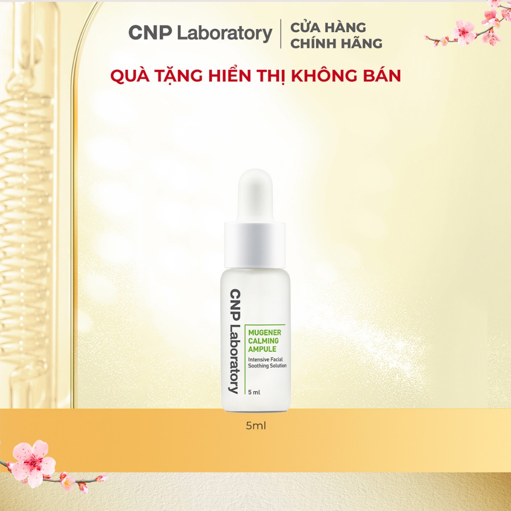 [HB Gift] Combo 3 Tinh chất giảm sưng viêm và mẩn đỏ CNP Laboratory Mugener Ampule 5ml