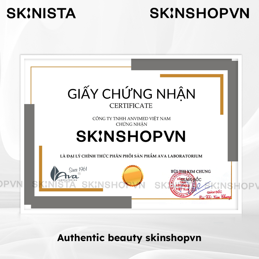 Tinh Chất AVA Vitamin C Youth Activator Serum Dưỡng Sáng, Đều Màu Da, Mờ Thâm Sạm 30ml