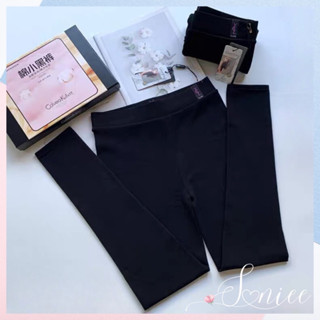  Quần legging nữ nỉ lót nỉ giữ nhiệt cạp cao tôn dáng che khuyết điểm tốt hàng QC loại 1 kèm hộp Guangzhou.Thuydung 