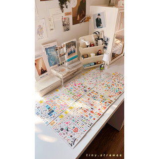 Sticker pick up Daiso Hàn | Tiny Strawee
