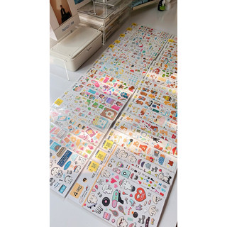 Sticker pick up Daiso Hàn | Tiny Strawee