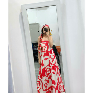 Maxi hoa suông 2 dây siêu xinh