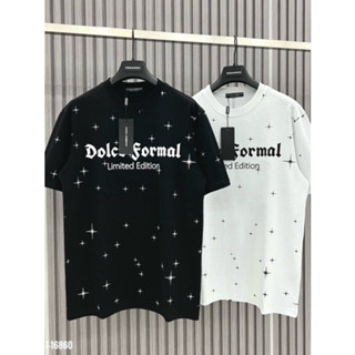 Áo Phông Dolce Formal Limited Hình Ngôi Sao. Áo Thun Nam Nữ DG In 2 Mặt Hình Ngôi Sao Siêu Đẹp Cao Cấp