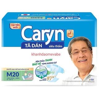 Tã dán người lớn Caryn 20 miếng(đủ size)