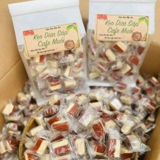 Kẹo dừa sáp cà phê muối túi 500g