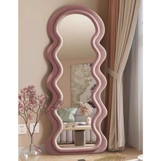 Gương sóng bọc nỉ soi toàn thân, nỉ Hàn nhập khẩu kt 70x170cm