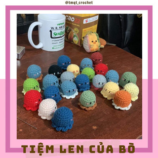 [𝙊𝙧𝙙𝙚𝙧]Móc Khoá Bạch Tuột Mini Bằng Len - Handmade 🧶