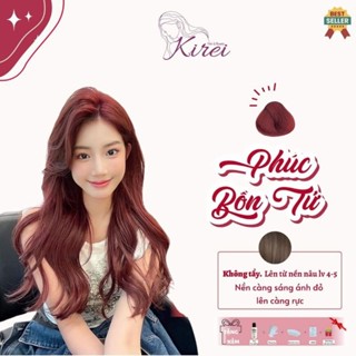 Thuốc nhuộm tóc màu PHÚC BỒN TỬ không cần tẩy tóc Kirei Hair, KireiHair, KIREIHAIR