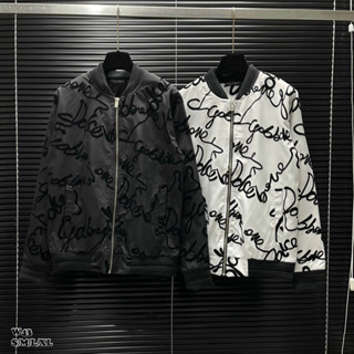 Áo khoác Bomber nam Dolce Dg vân bản đẹp mới hot trend 2024