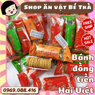 Bánh quy Đồng Tiền Hải Việt [1bịch/10gói]