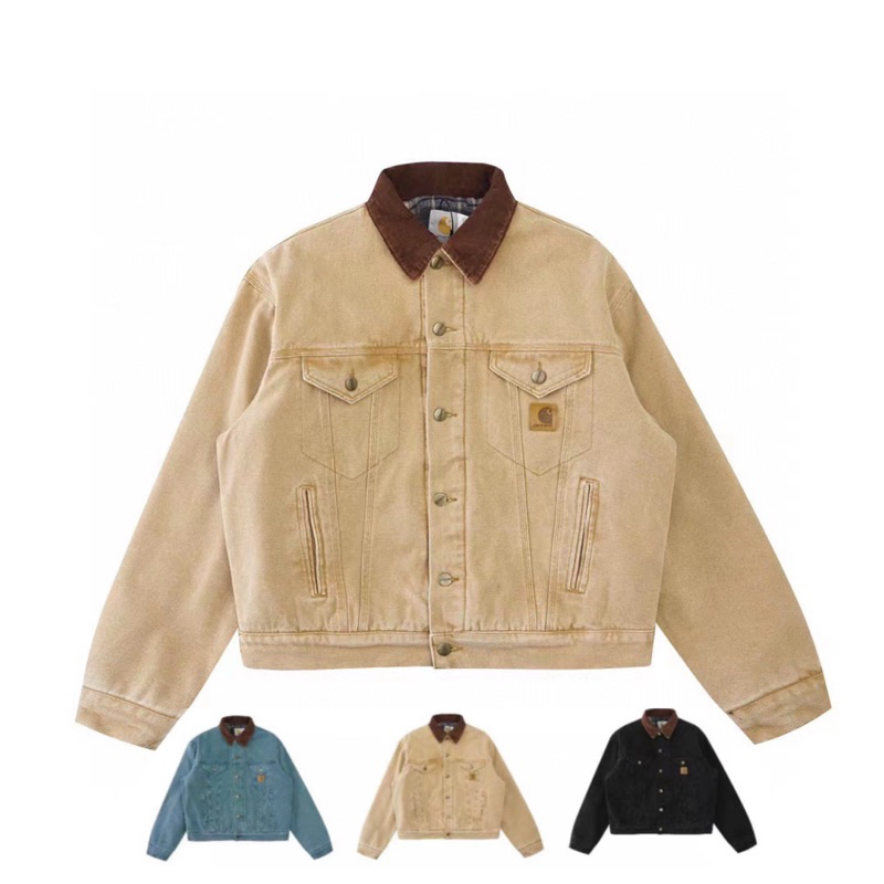 ⚡️ORDER⚡️Áo Khoác Bò Carhartt 2024 - Carhartt Denim Jacket 2024 / Áo Khoác Carhartt Đẹp