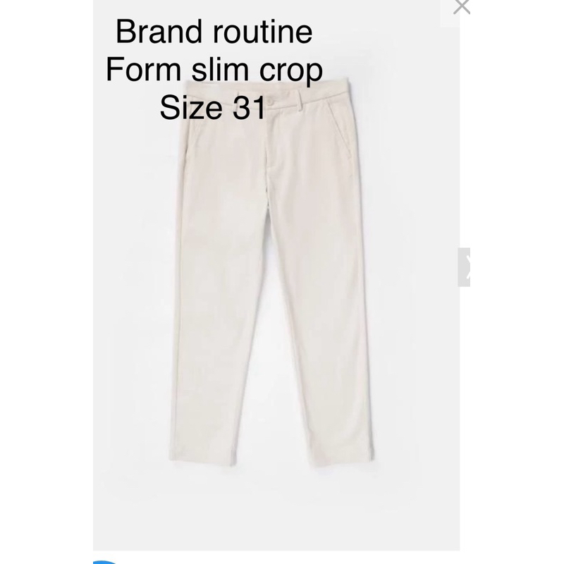 quần khaki routine đã qua sử dụng