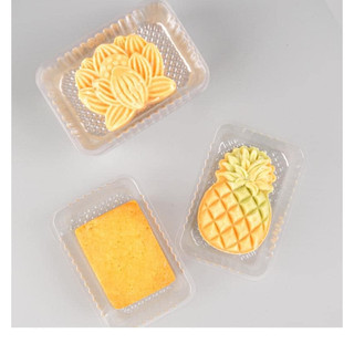 Set 100 khay đựng bánh dứa 5073