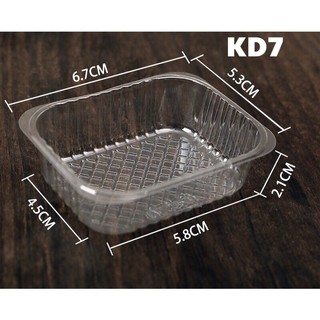 100 khay đựng bánh dứa kd7