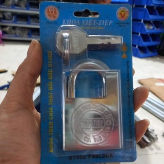 Ổ khóa Việt Tiệp chống cắt đủ các cầu 8, 10, 12 kèm 4 chìa khóa, khóa inox việt tiệp chính hãng