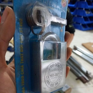 Ổ khóa Việt Tiệp chống cắt đủ các cầu 8, 10, 12 kèm 4 chìa khóa, khóa inox việt tiệp chính hãng