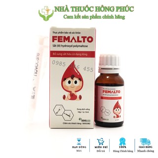 Femalto- sắt hữu cơ nhỏ giọt