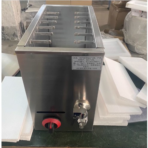 bếp chiên nhúng hotdog, máy làm bánh hotdog,dùng GAS , bảo hành 1 năm