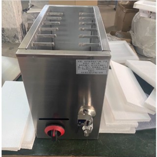 bếp chiên nhúng hotdog, máy làm bánh hotdog,dùng GAS , bảo hành 1 năm