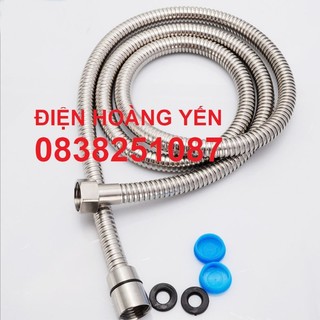 dây xịt vệ sinh hoặc sen tắm 1.2/1.4 mét inox 304