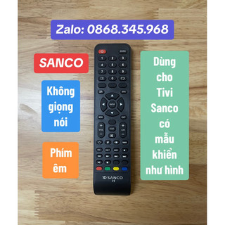 Remote điều khiển Tivi Sanco