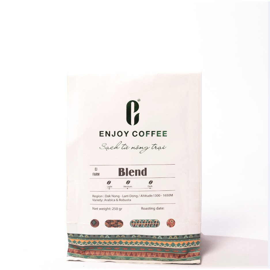 Cà phê nguyên chất Blend Enjoy Coffee 250g Sạch từ nông trại