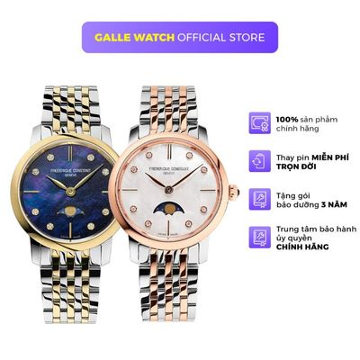 Đồng hồ nữ Frederique Constant FC-206MP phong cách thời trang, chống nước 3ATM, dây thép không gỉ cao cấp, chính hãng