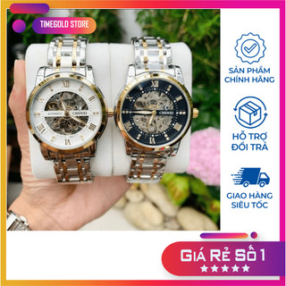 Đồng hồ nam CHENXI cơ lộ máy, chống nước tốt, size mặt 40mm
