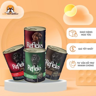 Pate Refleks cho chó nội địa lon 400g - Luhi