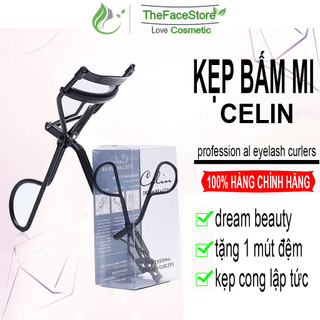 Kẹp Bấm Mi Celin Chính Hãng Đệm Bằng Silicon