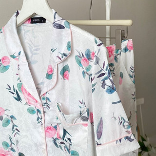 VIBES Pijama dài Lụa gấm Rosie Long Py Set