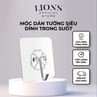 Móc dán - siêu dính trong suốt - dán tường