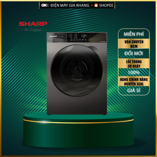 Es-fk852sv-g --- miễn phí công lắp đặt -- máy giặt sharp inverter 8.5 kg es-fk852sv-g