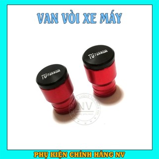 Cặp chụp van xe máy rizoma 2 lớp nhiều bản màu, van vòi xe máy cao cấp