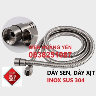 Dây cấp nước vòi sen inox 304 gắn cho tay sen gắn cho vòi xịt